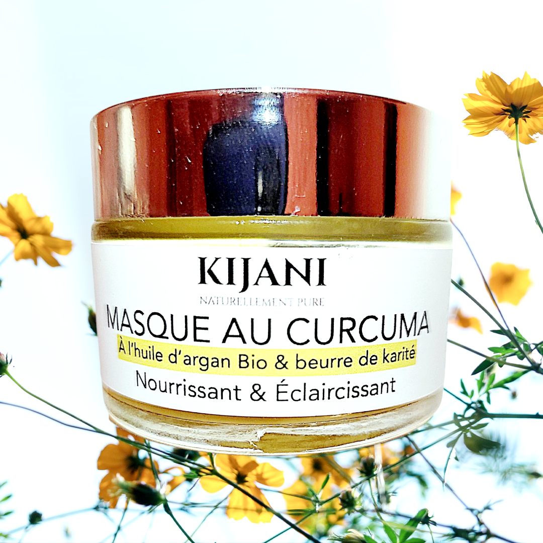 Masque au Curcuma – Éclat & Nutrition 50 G