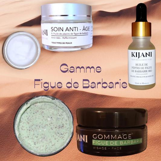 Gamme à l'Huile de Pépins de Figue de Barbarie