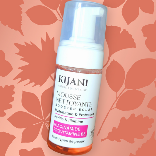 Mousse Nettoyante Booster Éclat - Niacinamide & Pro-Vitamine B5