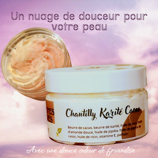 Chantilly Karité-Cacao – Soin fouetté ultra nourrissant